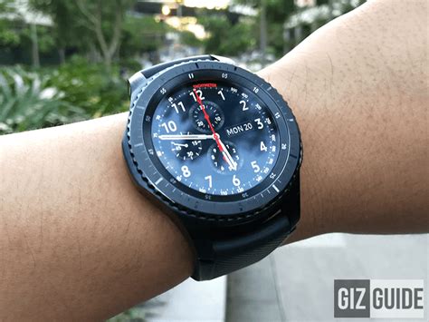 Samsung Gear S3 Frontier review .